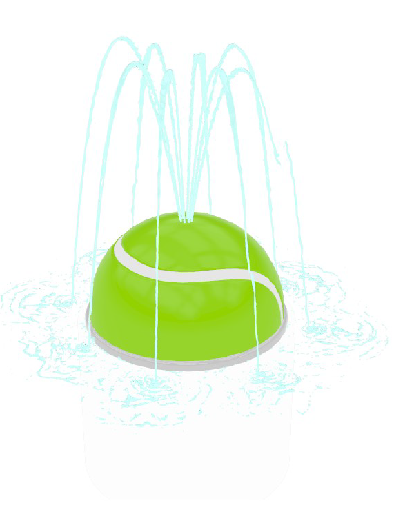 green yellow tennis ball