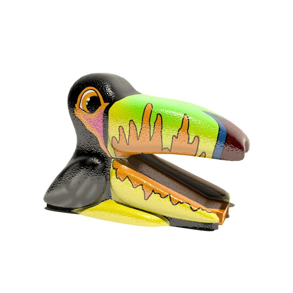 Terry Toucan aqua slide 