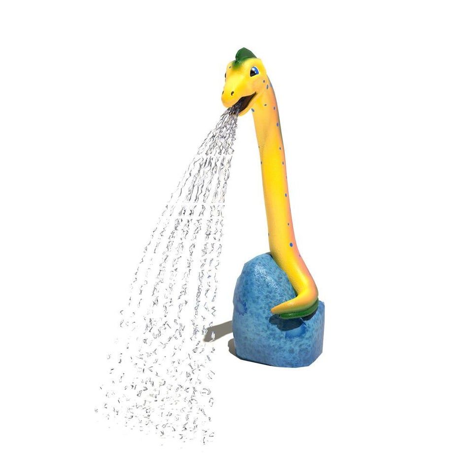 Eduardo Eel Aqua Sprayer emits streams of water from its mouth.