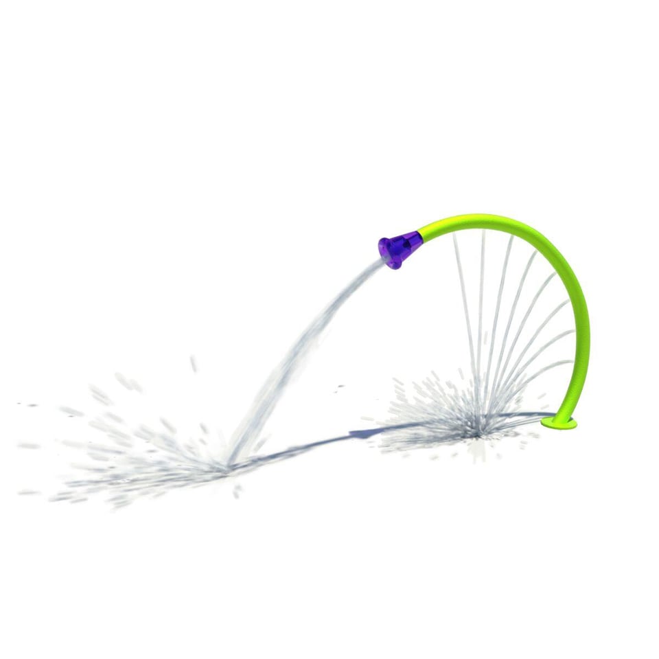 Crookett has Eight Magic Flow™ Nozzles and an aerated jet stream nozzle to splash through.