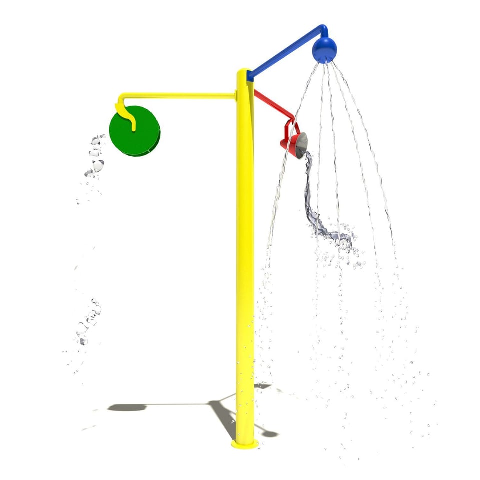 The Spill Mix™ provides three different spay effects for play fun.