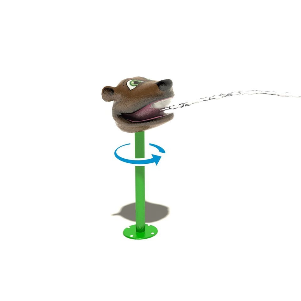 Spin N' Spray Beaver is a spinning sprayer with beaver. 