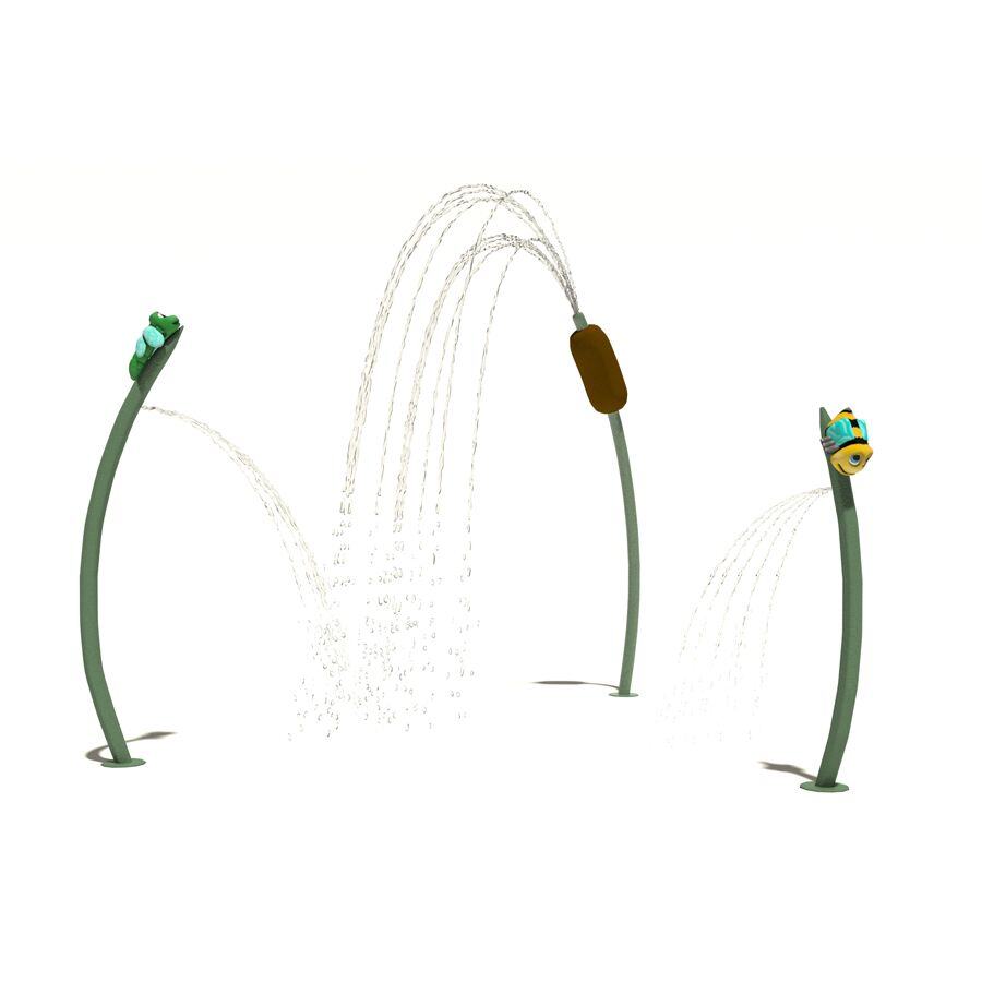 Cattails Too™ is a complete 3 Unit Group, with Two Figurines