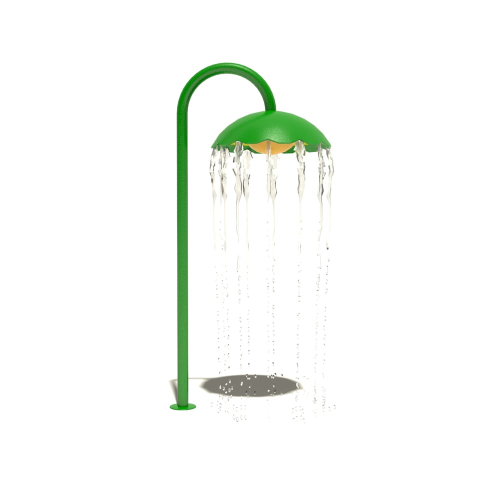 The Flower Shower™ creates a downpour of water full of shower fun!