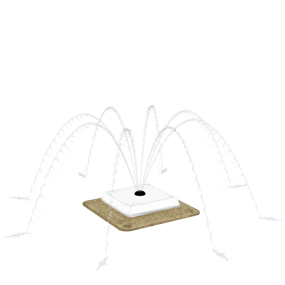 white baseball base on a tan base