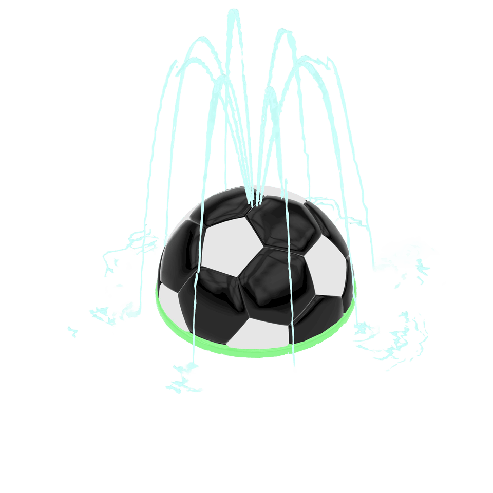 black and white soccer ball